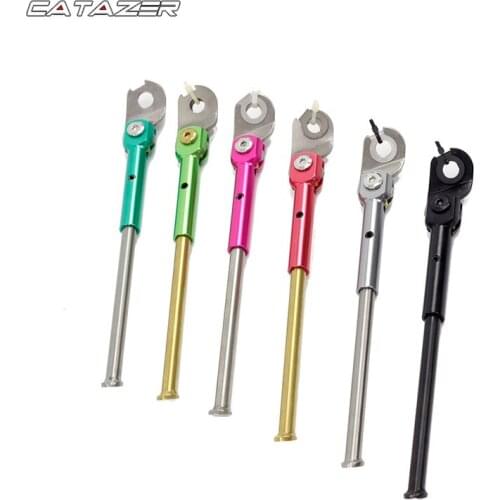 Titanium Kickstand Lightweight 88g Parking Stand For Brompton Fnhon Folding Bike Parking Side Kick Stand Bike Parts