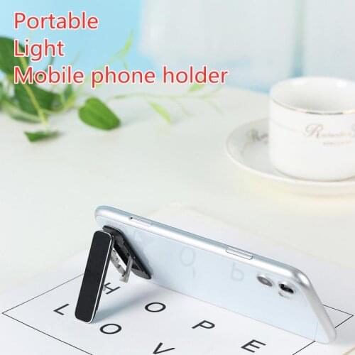Universal Portable Aluminum Alloy Adjustable Folding Mobile Phone Holder Car Phone Stand Phone Stand Desktop Holder Desk Stand