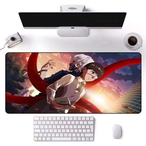 MRGLZY waterproof non-slip anime keyboard mouse pad 30x60cm computer keyboard pad gaming accessories desk mat XXL