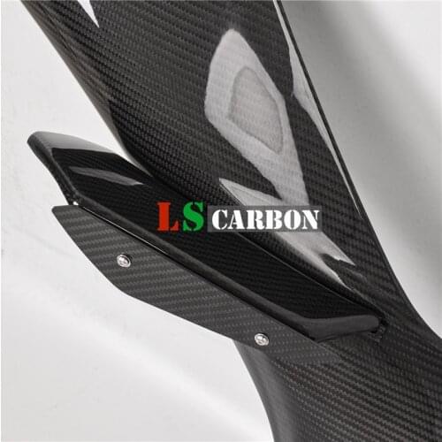 100% Carbon Fibre For YAMAHA YZF-R1 /R1M 2015-2021 YZF-R6 2017-2021 Motorcycle Blade Edge Wing