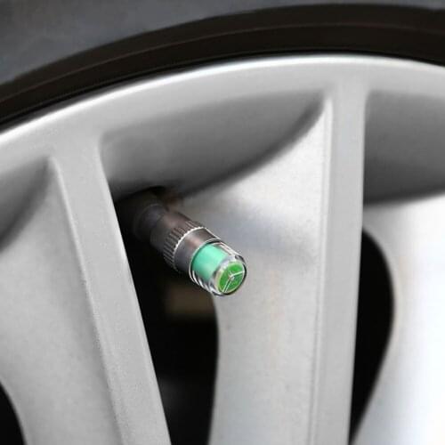 4pcs Car Valve Tyres Cap Dust Monitor Wheels Tire Pressure 38-32-36 PSI Sensor Tires Pressures Monitoring Systems