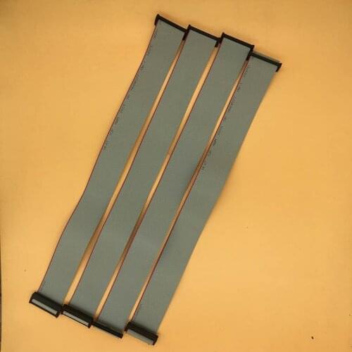 4PCS Flora LJ320K LJ3208K LJ520K inkjet printer Konica 512 printhead cable 30pin 40cm KM 512 head FFC flat date cable