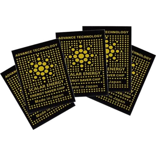 5pcs Anti Radiation Sticker Shield For Phone & Ipad Health Energy Reduce Radiation Sticker 2000 Negative Ion Free Shipping