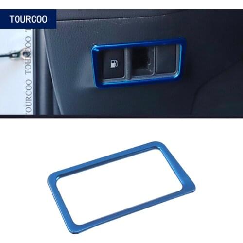 Car Styling Accessories Gas Tank Switch Panel Trim Cover for Toyota C-HR CHR 2018 2019