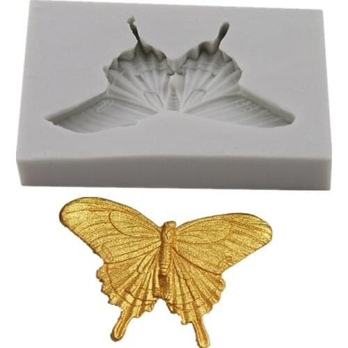 Butterfly Silicone Mould DIY Gummy Chocolate Mold Dry Pace Soft Ceramic Soap Mold Baking Tools