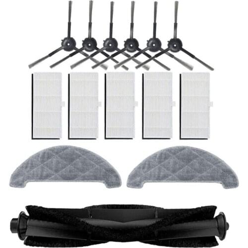 Side Brush Filter Main Brush Mop Cloths for Xiaomi Viomi S9 Robot Vacuum Cleaner Replaceable Accessories
