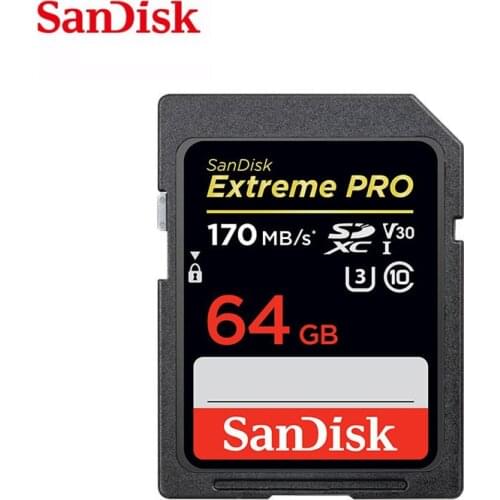 SanDisk Extreme Pro/Ultra SD Card 128GB 64GB 256GB 16GB Memory Card U3/U1 32GB Flash Card SD Memory SDXC SDHC carte sd