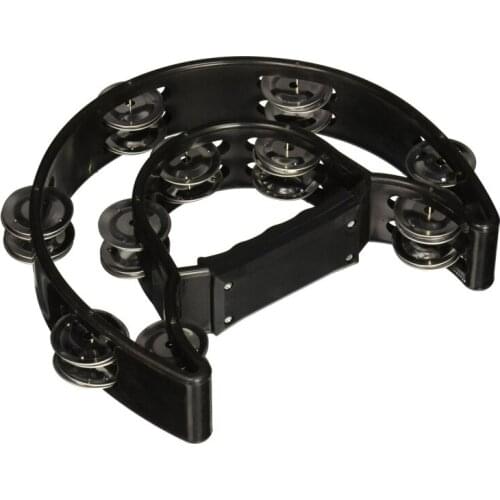 Compact Double Half Moon Music Percussion Tamborine Drum Durable Kids Music Toy For Children musica Instrument Toys