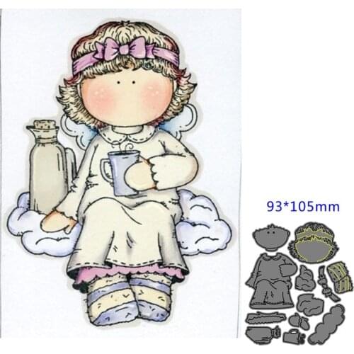 Metal Cutting Die girl DIY Scrapbooking Paper Cards Decorative Craft Embossing