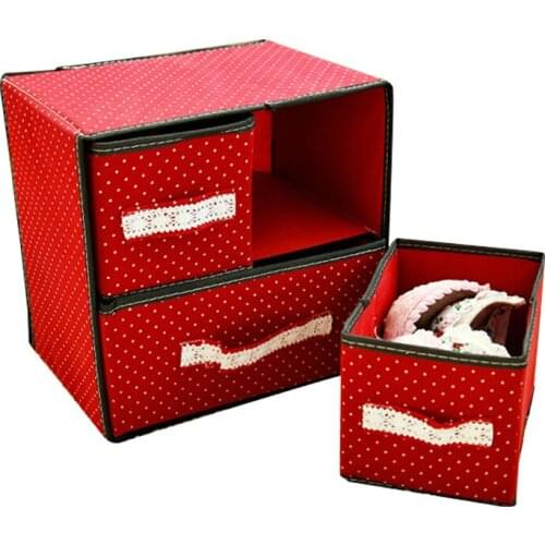 Non-woven Fabric Multifunction Storage Drawer Bins Household Organizer Toys Container Drawers Clothes Underwear Baskets