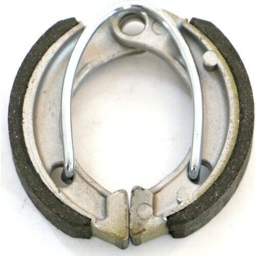 Semi-Metallic Brake Shoe Pads Set fit HONDA SB 50 SB50 1988 1989 Front Rear Shoe Drum 89 88