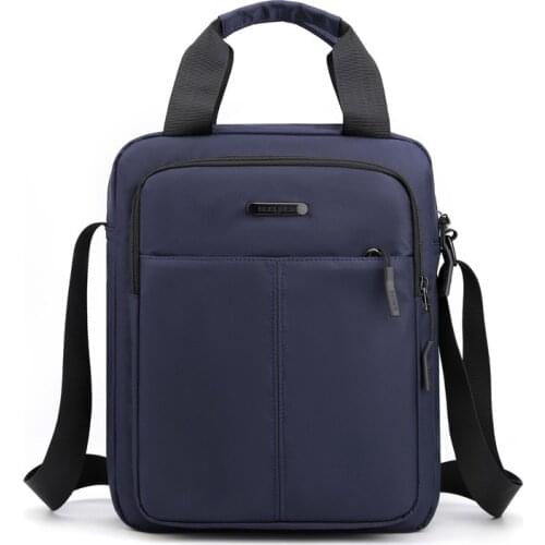 2021 New Deep Blue Grey Black mens shoulder bag Large Capacity Nylon Handbags Lightweight Brand crossbody bags Casual Man bag