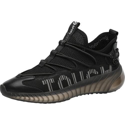 Autumn hippo shoes with coconut net, Korean version of the jogging shoes to breathe air and knit sneakers