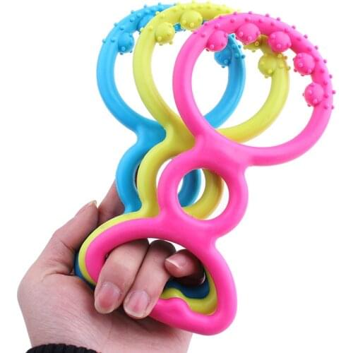 Durable Griphook Interactive Pet Toys Dogs to train Toys Rubber Rings Small Dog Chew Toy New Arrivals Pet Product 19*9CM