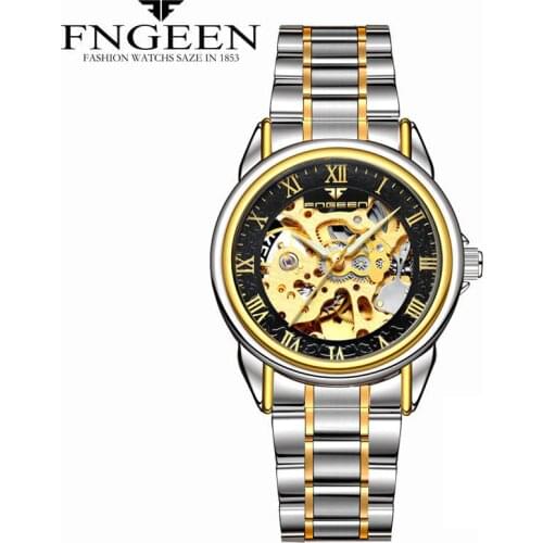 Relogio Feminino Women Watches Self Wind Automatic Mechanical Wristwatches Tourbillon Skeleton Hodinky Female Orologio Meccanico