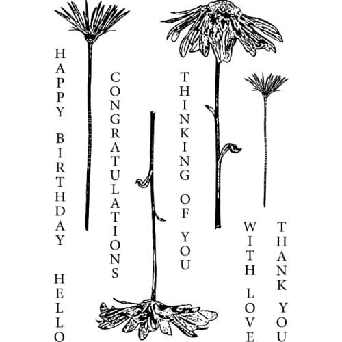 With love transparent Clear Stamps seal Scrapbook Paper Craft Clear stamp scrapbooking X0480