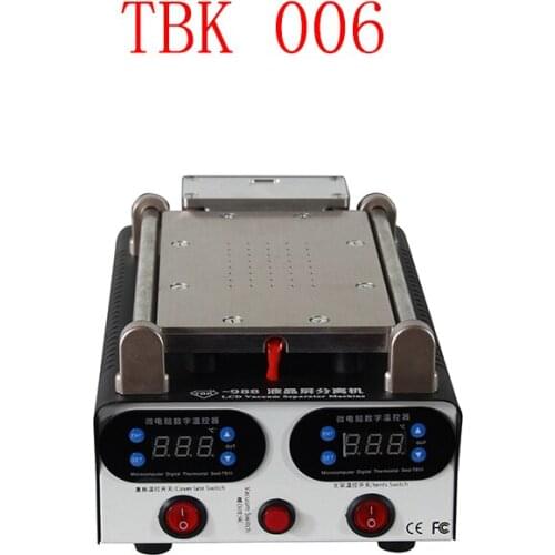 TBK 006 2 in 1 Frame Repair Separator Machine + LCD Separator Machine for IPhone frame separate for samsung lcd separate