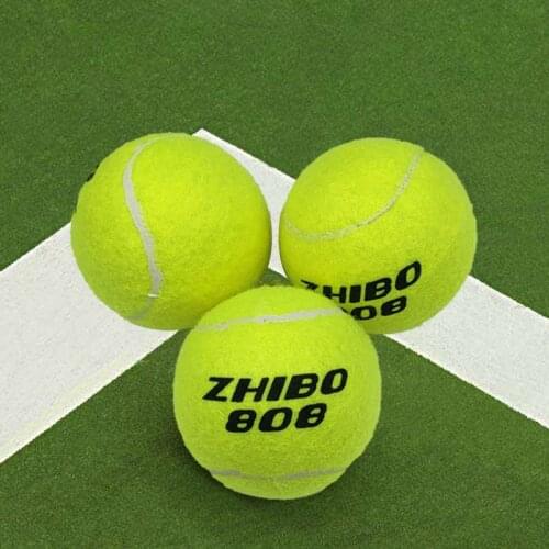 3pcs/lot Tennis Balls School Professional Beginner Training Tennis Ball Rubber Tennis Outdoor Club Sport Equipment Training Game