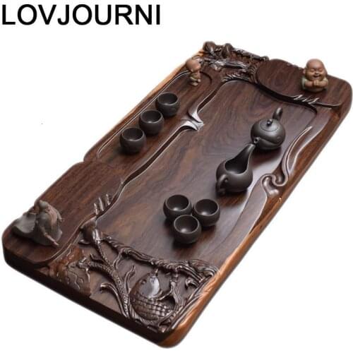 Tepsi Juego Te Chino High Serviertablett Plateau De Service Set Vassoio Da Portata Serving Chinese Gongfu Kung Fu Tea Tray