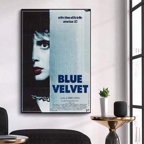 WM3096 Blue Velvet (2) Wonderful Classic Movie HD Silk Fabric Poster Art Decor Indoor Painting Gift