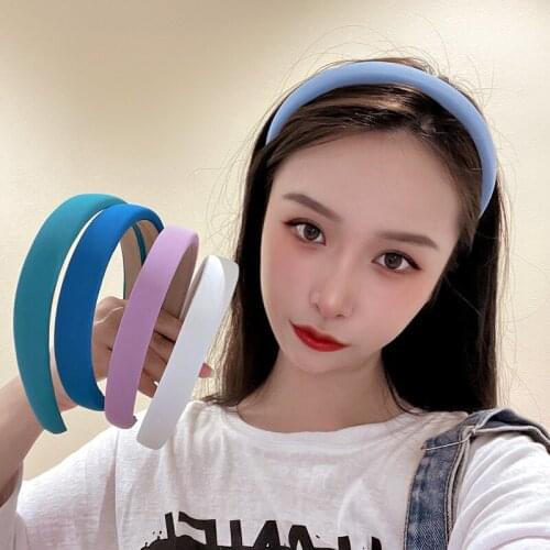 Bandeau Femme Pour Cheveux Woman Headband For Hair Accessories Solid Headwear Classic Girls’ Hair Bobbles 254