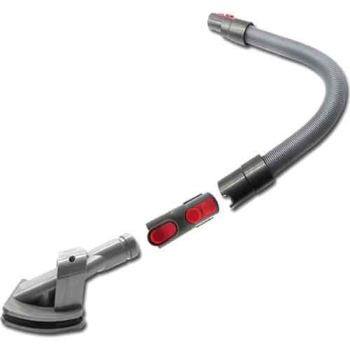 3pcs/set Extension Hose Pet Dog Cat Tool Brush Adapter for Dyson Vacuum V7 V8 V10 V11