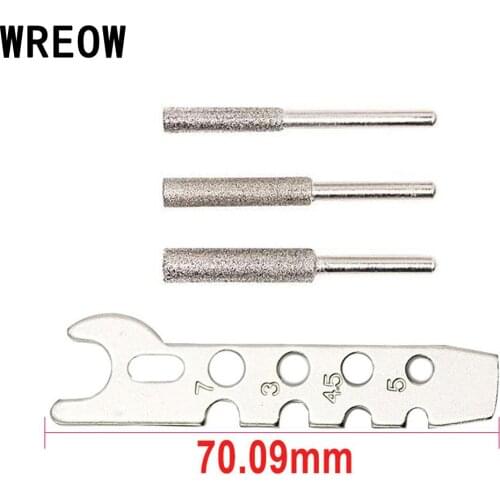 4PC/set Saw Tooth Sharpening Attachment electric Sharpener Guide Drill Adapter Style for Rotary Grinding Power Tool accessories