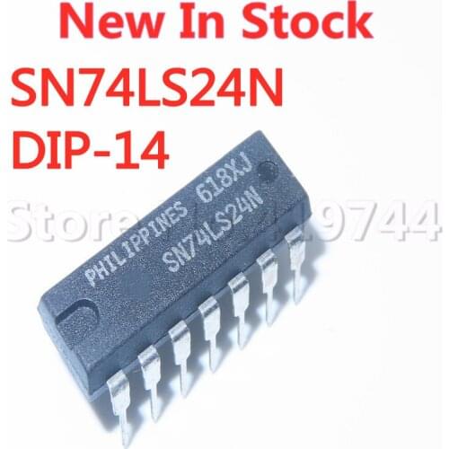 5PCS/LOT 74LS24 SN74LS24N DIP-14 IC chip In Stock