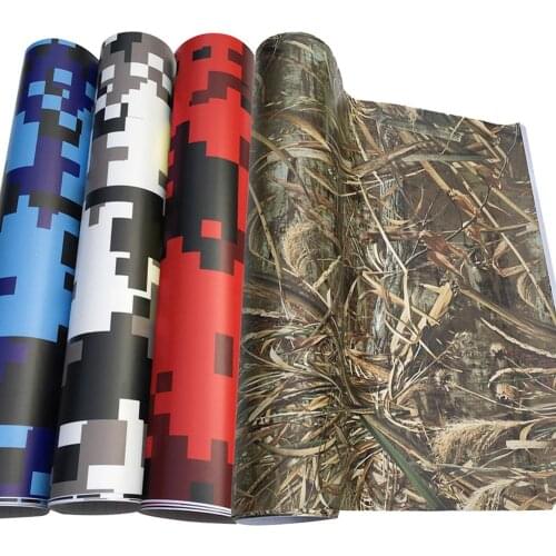 Car Motorcycle Digital Camouflage Color Graffiti Adhesive Modified Sticker Tape S L Car Decor DIY Styling Accessories