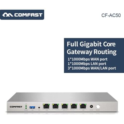 880MHz dual core AC controller full gigabit gateway routing Multi-WAN access load balance With usb 3.0 port 5*1000Mbps RJ45 port