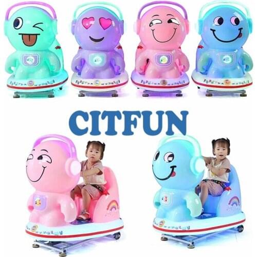 China factory price Funny icon kids attractive coin operated Kiddie Rides swing machine