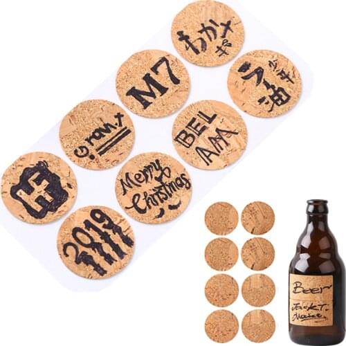 Kitchen Labels Sticker Handmade Jars Sticker Adhesive Wooden Cup Labels Sticker Gifts Decorative Sticker