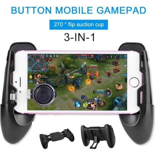 Mobile Controller Mobile Game Controller for Fortnite iPhone/Android 3 in 1 Compatible with pubg Mobile trigger Portable Gamepad