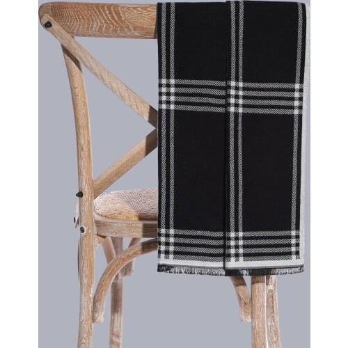 Mens Classic Cashmere Plaid Neck Scarf, Korean Fashion Thin Warm Mens Scarf. Fashion Business Style Winter Scarf >175cm