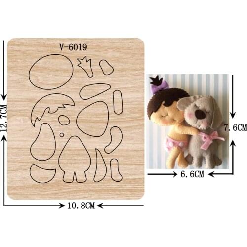 New DOG wooden dies cutting dies for scrapbooking Multiple sizes V-6019