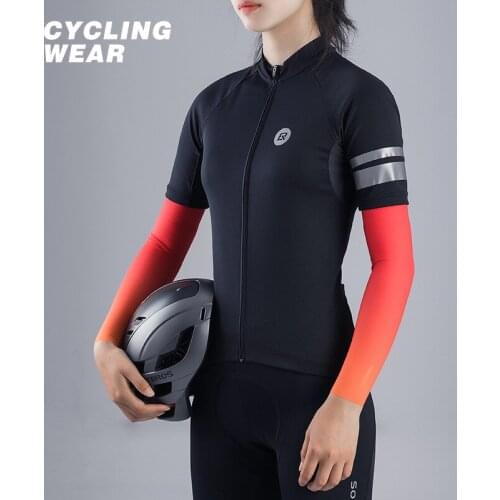 ROCKBROS Cycling Clothing Men Women Summer Breathable MTB Road Bike Short Sleeve Jersey Quick Dry Bicycle Tops Riding Equipment