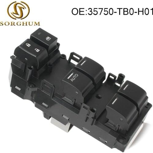 35750-TB0-H01 Power Electric Window Control Switch For Honda Accord 2008-2012