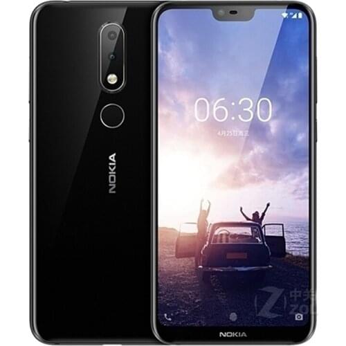 Unlocked Original Nokia 6.1 Plus 4G Mobile Phone 5.8" 4GB 64GB Octa Core Fingerprint Android LTE Dual sim,Free Shipping