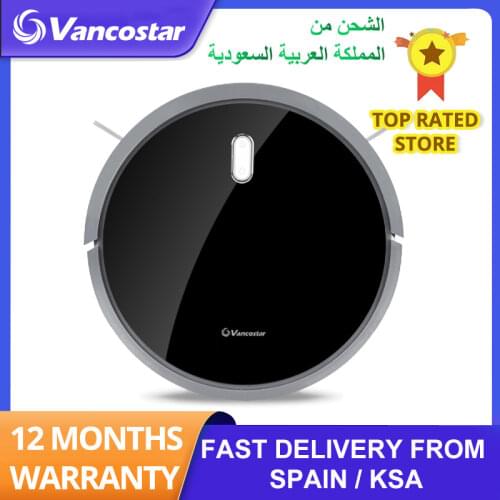 Vancostar Robot Vacuum Cleaner Smart for Home Central Brush Dry Large Dust Tank Clean PRO4 Intelligent Cleaning ROBOT ASPIRADOR