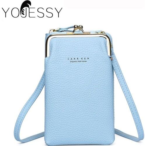 YOJESSY Phone Bag Crossbody Bag Shoulder Cellphone Bag Fashion Card Holder Mini Crossbody Bag for Women Wallet