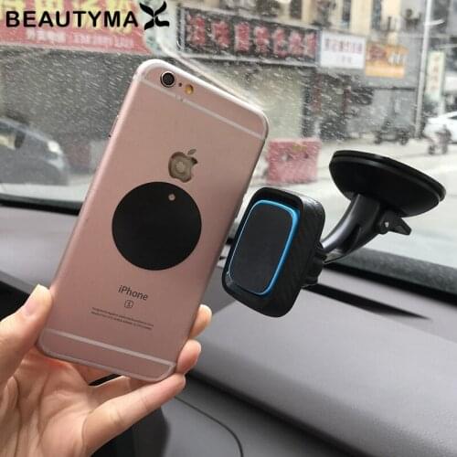 Universal Car Phone Holder 360 Degree Magnetic Car Mobile Cell Phone Holder Stand Mount Phone Bracket Mobile Phone Accessories
