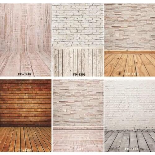 Vinyl Custom Photography Backdrops Prop Brick Wall Photography Background #0038
