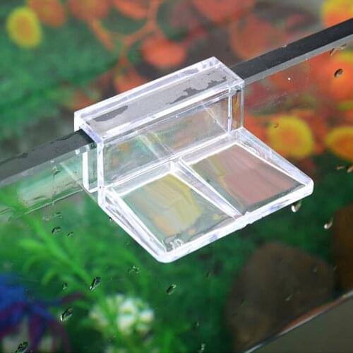 1Pcs Fish Aquatic Pet Parts Aquarium Fish Tank Acrylic Clips Glass Cover Support Holders 6/8/10/12mm Aquarium Cover Holder