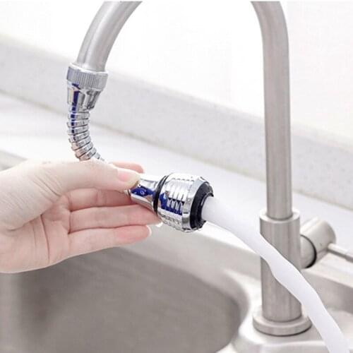1 pcs Stainless steel Rotatable Bathroom Kitchen Accessories Saver water Tap Filter faucet extender Booster for kitche
