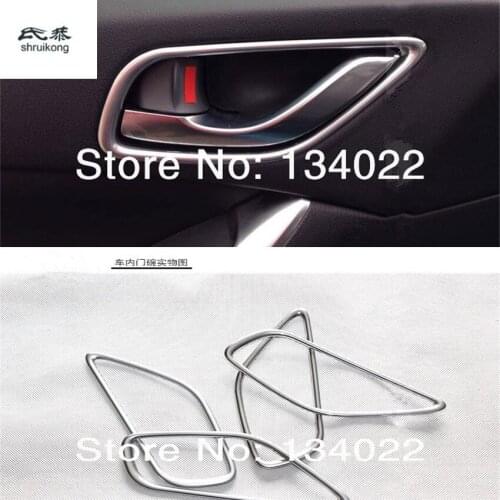 Free shipping for Mazda CX-5 CX5 CX - 5 modified special decoration box within the interior door bowl of inferior smooth handle