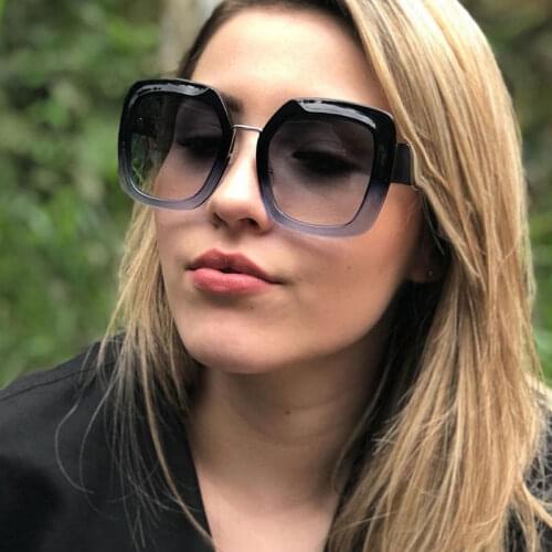 45679 Retro Square Sunglasses Women Fashion Shades UV400 Vintage Glasses