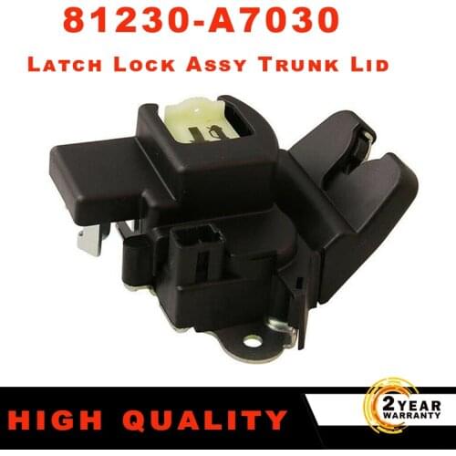 81230-A7030 Latch Lock Assy Trunk Lid For Kia Forte 2DR 4DR 2013 2014 2015 2016 2017 2018 with Keyless Entry 81230A7030 1PCS