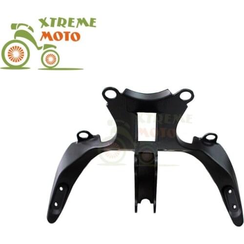 Aluminum Black Motorcycle Front Upper Fairing Bracket Stay Racer Light For YAMAHA R1 1998-1999 1998 1999 98 99