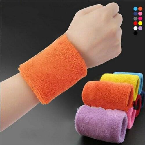 The basketball sports activities of cotton towel, protect the wrist, exercise wipe sweat, ventilation Bracers towel Wristband