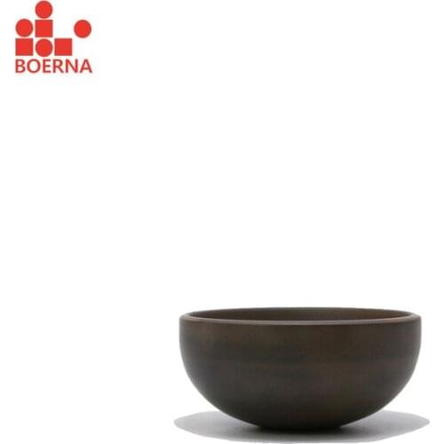 BOERNA 2PCS Chinese Qinzhou Nixing Tao Small Teacup Handmade Kungfu Teaset Large Ceramic Cup Tea Accessories Retro Tea Cup